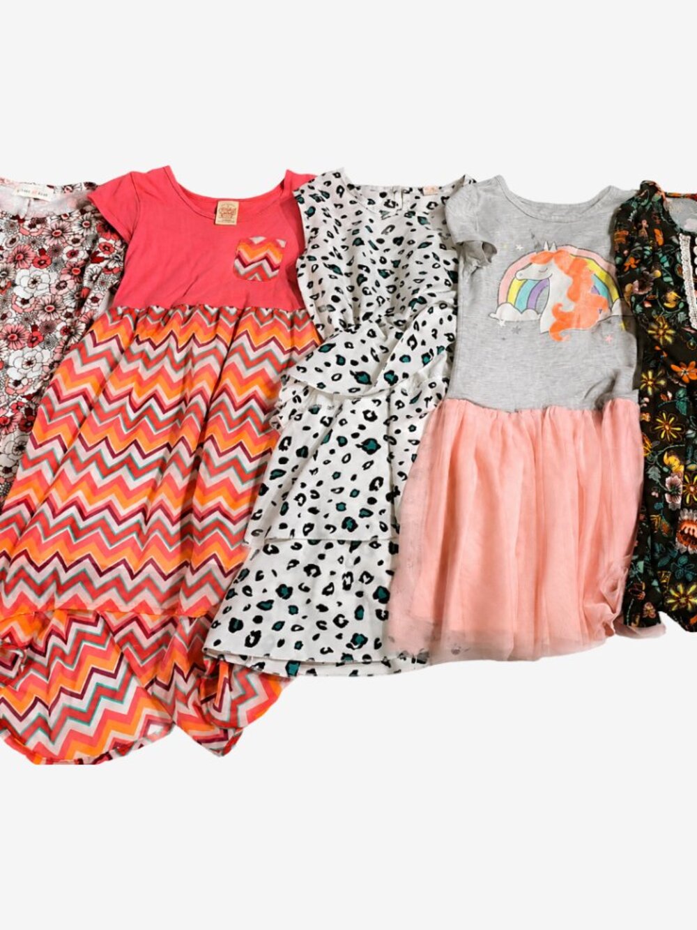 Girls Size 6 6x Dress Lot 33 PC Mixed Brands Disney Floral Party Casual - Picture 3 of 9
